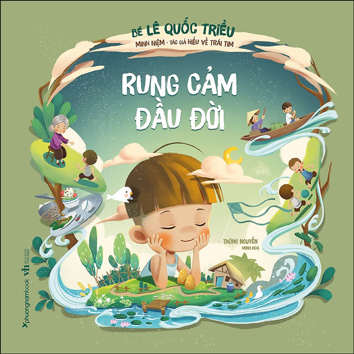 Bìa sách Rung Cảm Đầu Đời (Thơ - Sách Màu