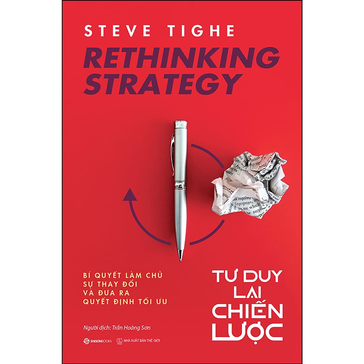 Bìa sách Rethinking Strategy - Tư Duy Lại Chiến Lược