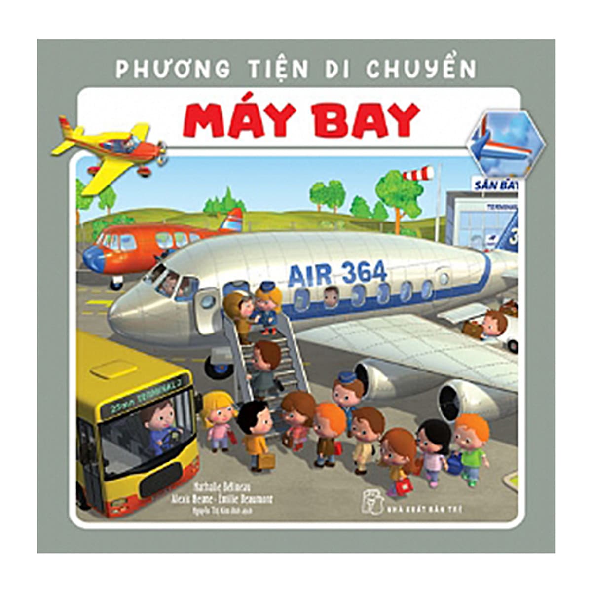Bìa sách Phương Tiện Di Chuyển - Máy Bay