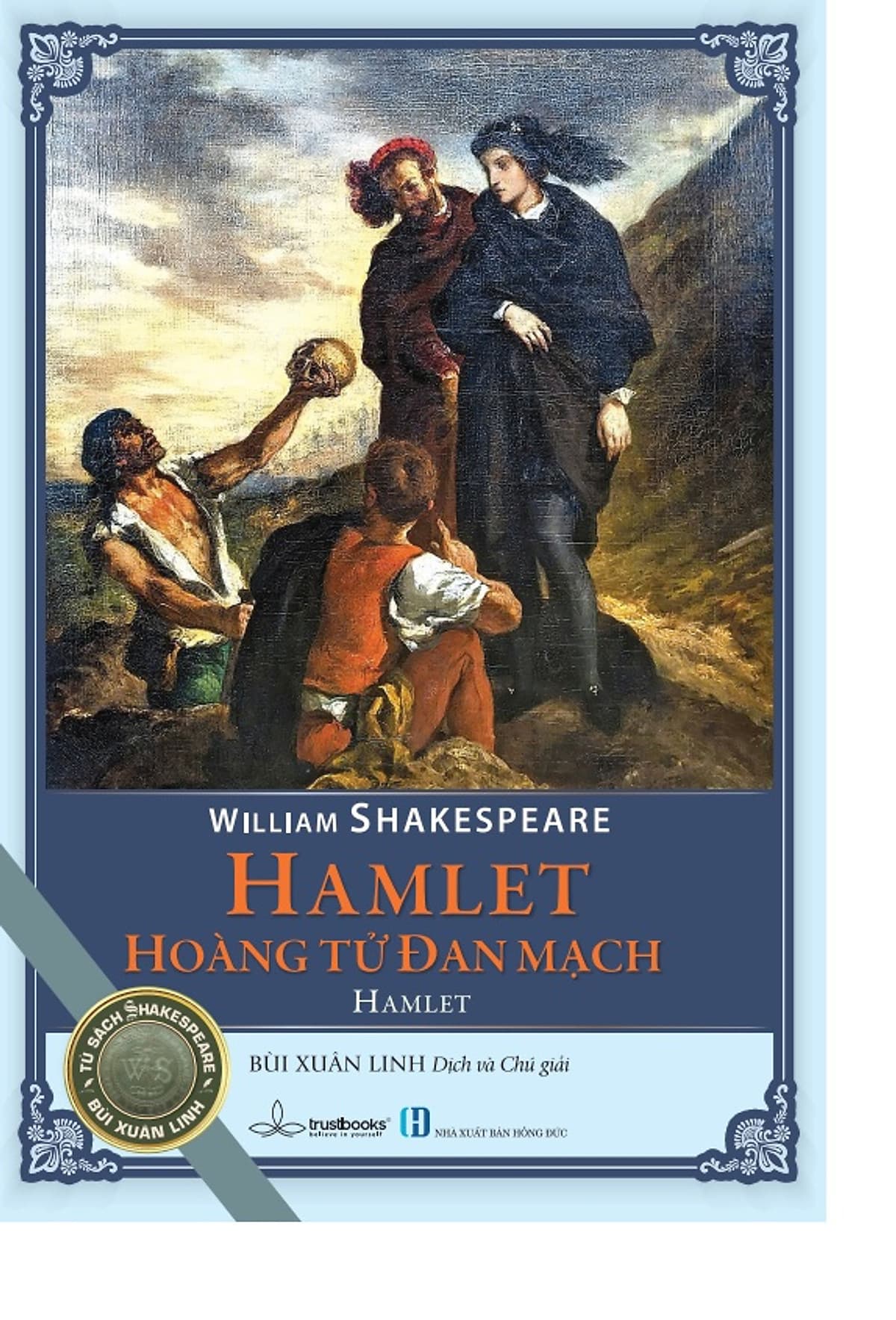 Bìa sách Hamlet Hoàng Tử Đan Mạch - Kịch Shakespeare