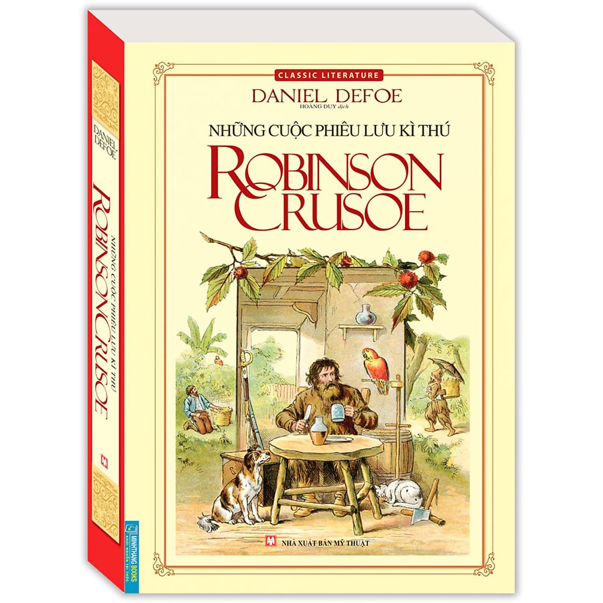 Bìa sách Những Cuộc Phiêu Lưu Kì Thú Robinson Crusoe