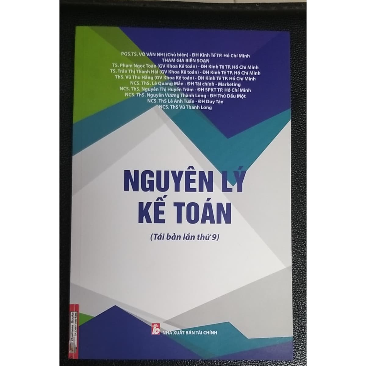 Bìa sách Nguyên lý kế toán TBL9