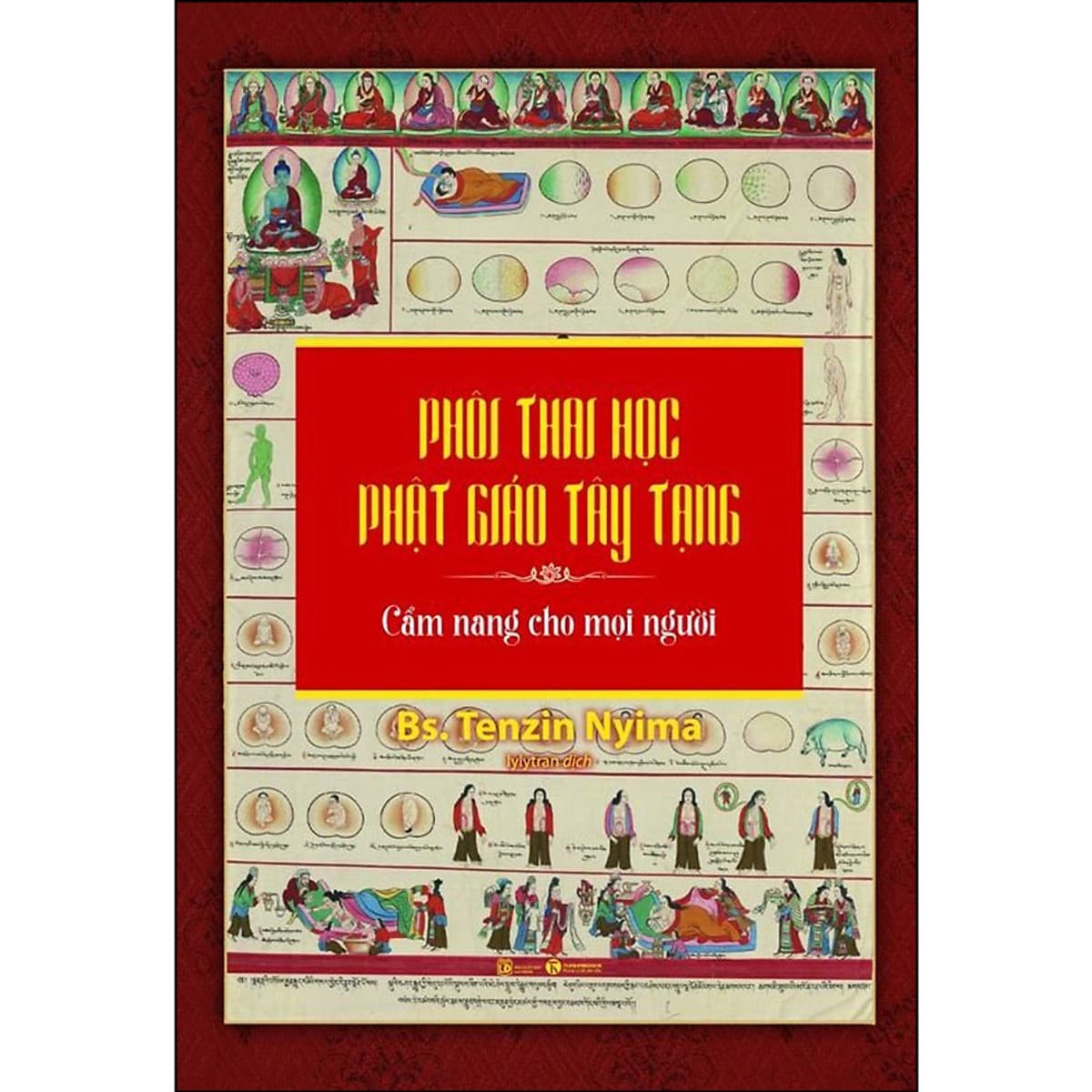 Bìa sách Phôi thai học Phật giáo Tây Tạng
