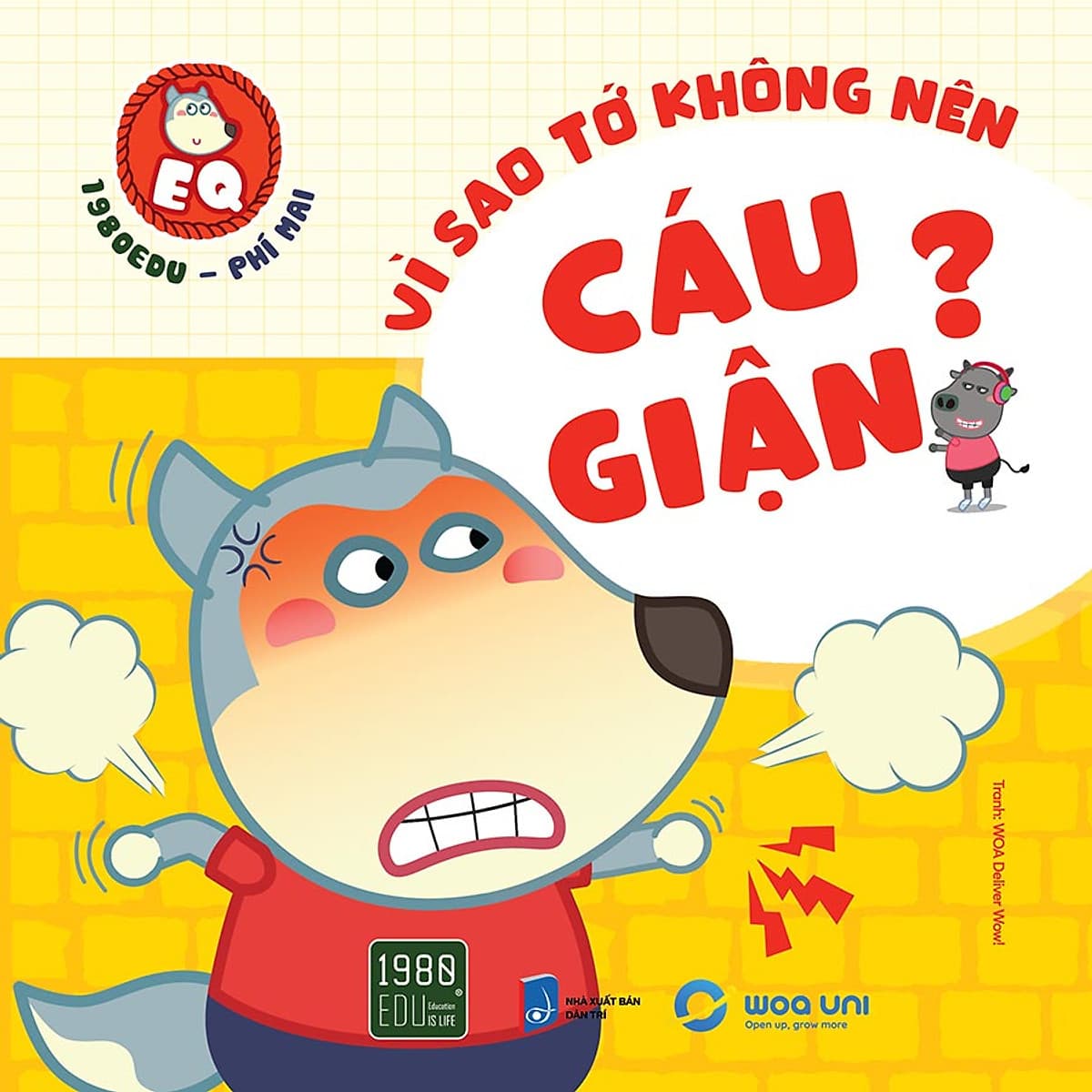 Bìa sách Wolfoo EQ - Vì sao tớ không nên ích kỷ?