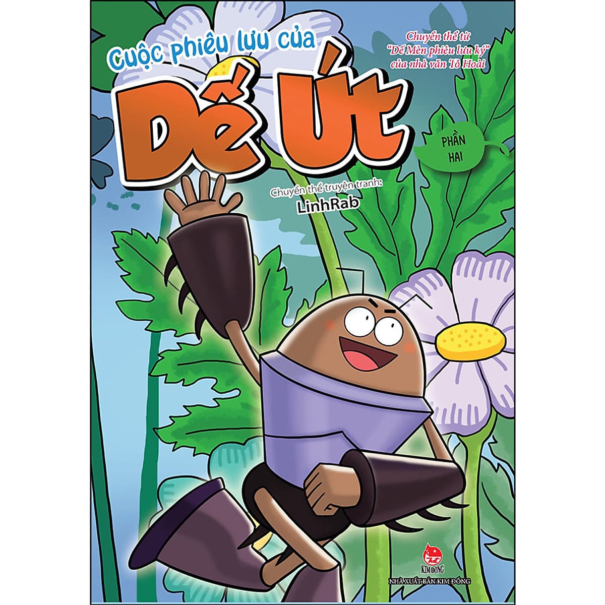 Bìa sách Cuộc Phiêu Lưu Của Dế Út: Phần Hai (Chuyển Thể Từ "Dế Mèn Phiêu Lưu Ký" Của Nhà Văn Tô Hoài)