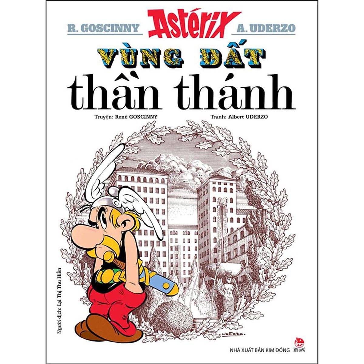 Bìa sách Astérix - Vùng Đất Thần Thánh