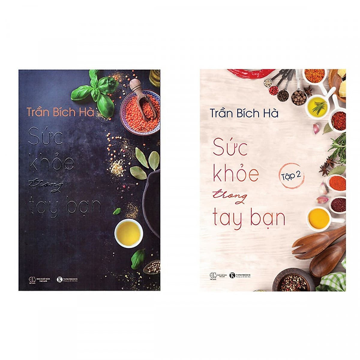 Bìa sách Combo 2 Cuốn Sách Chăm Sóc Sức Khỏe - Sức Khỏe Trong Tay Bạn (Trọn Bộ 2 Tập) -