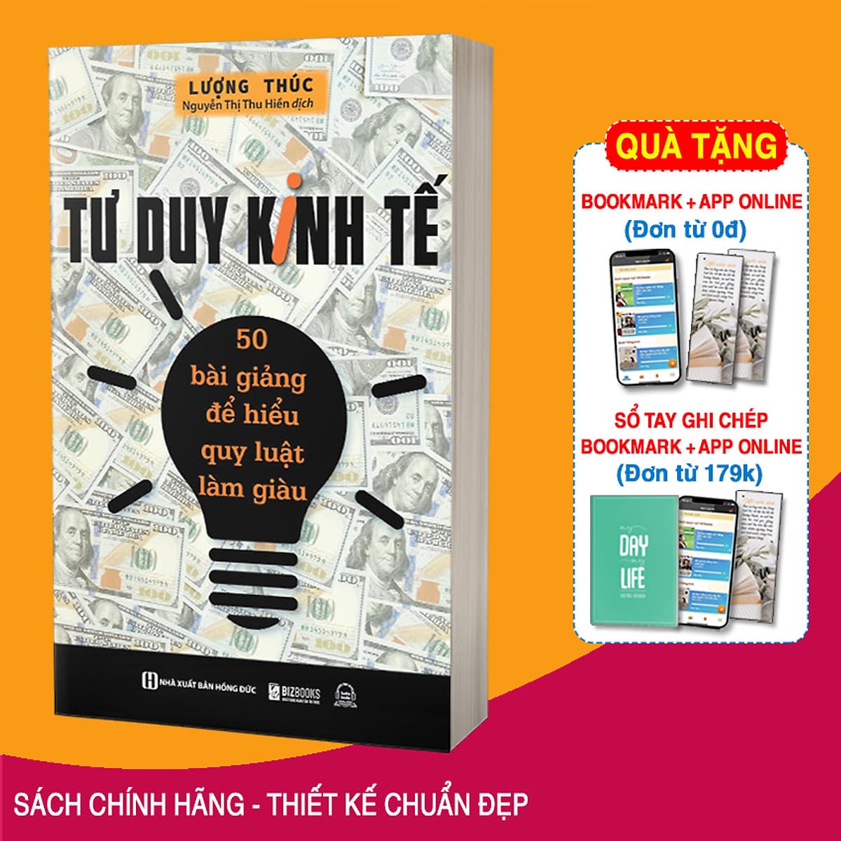 Bìa sách Tư Duy Kinh Tế: 50 Bài Giảng Để Hiểu Quy Luật Làm Giàu