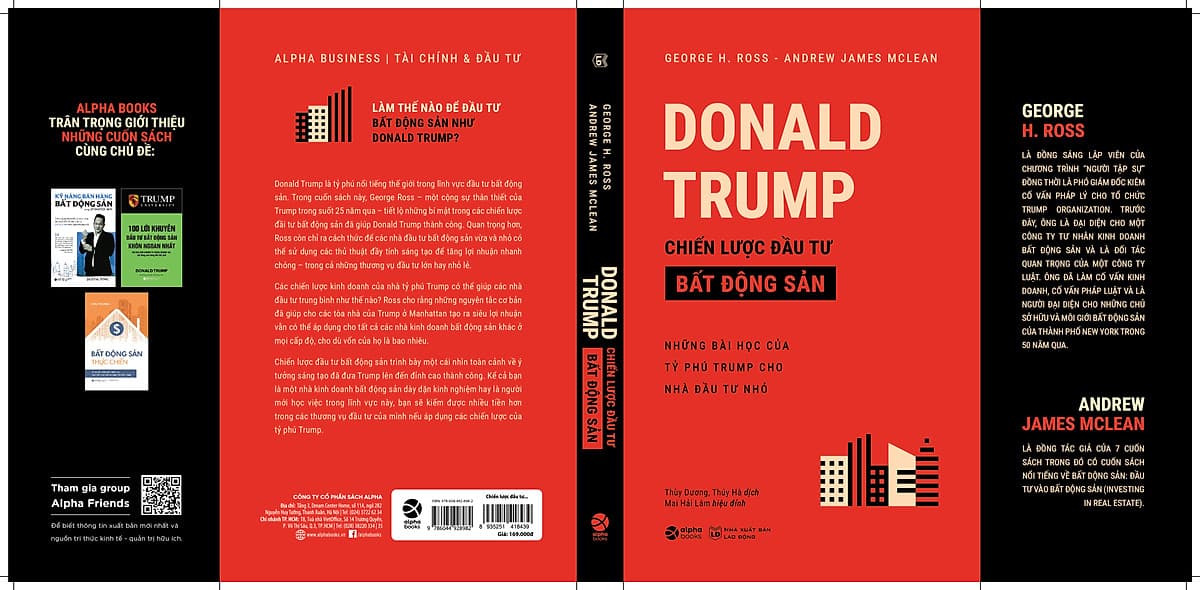 Bìa sách Donald Trump - Chiến Lược Đầu Tư Bất Động Sản