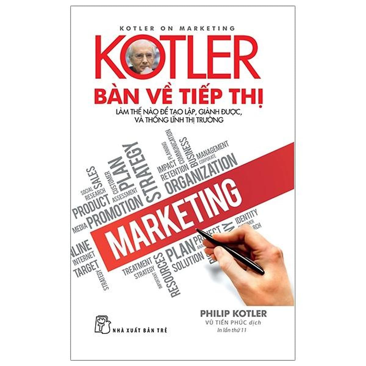 Bìa sách Kotler Bàn Về Tiếp Thị