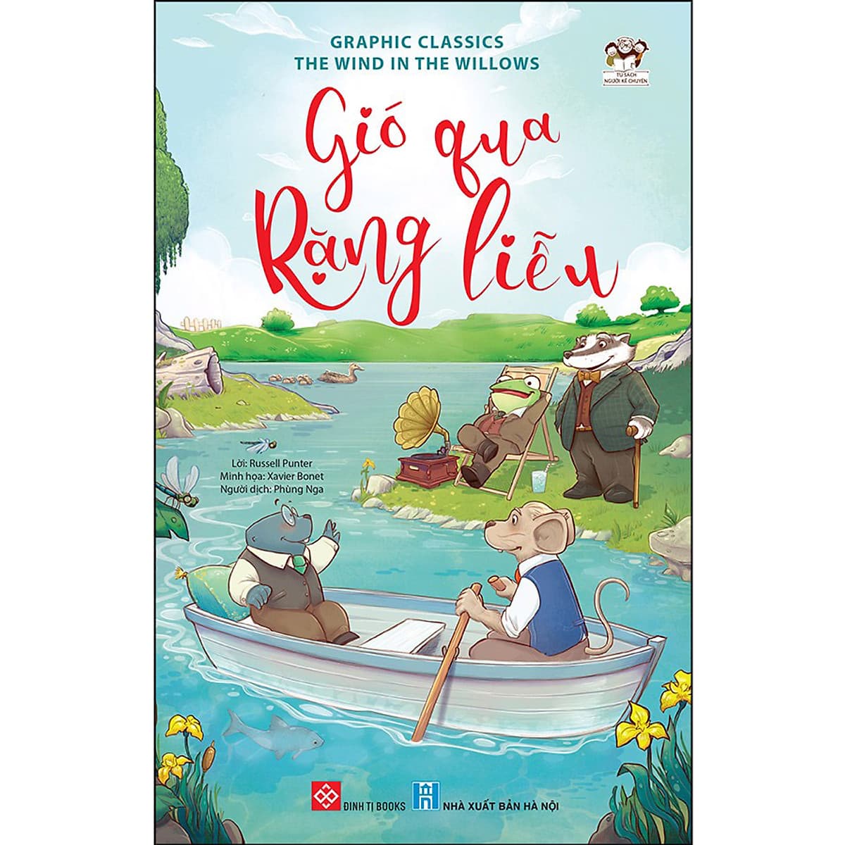 Bìa sách Graphic Classics - The Wind In The Willows - Gió Qua Rặng Liễu