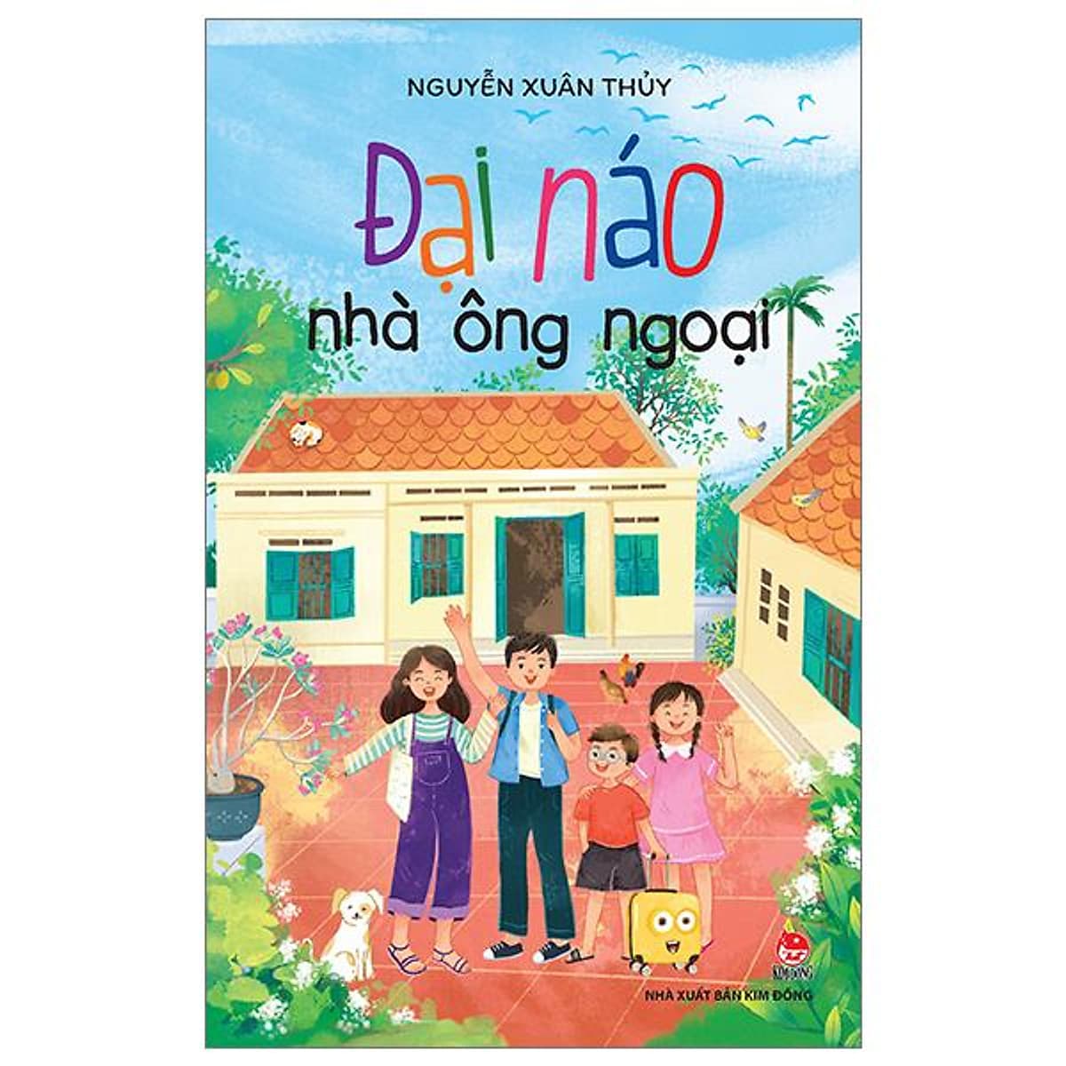 Bìa sách Đại Náo Nhà Ông Ngoại