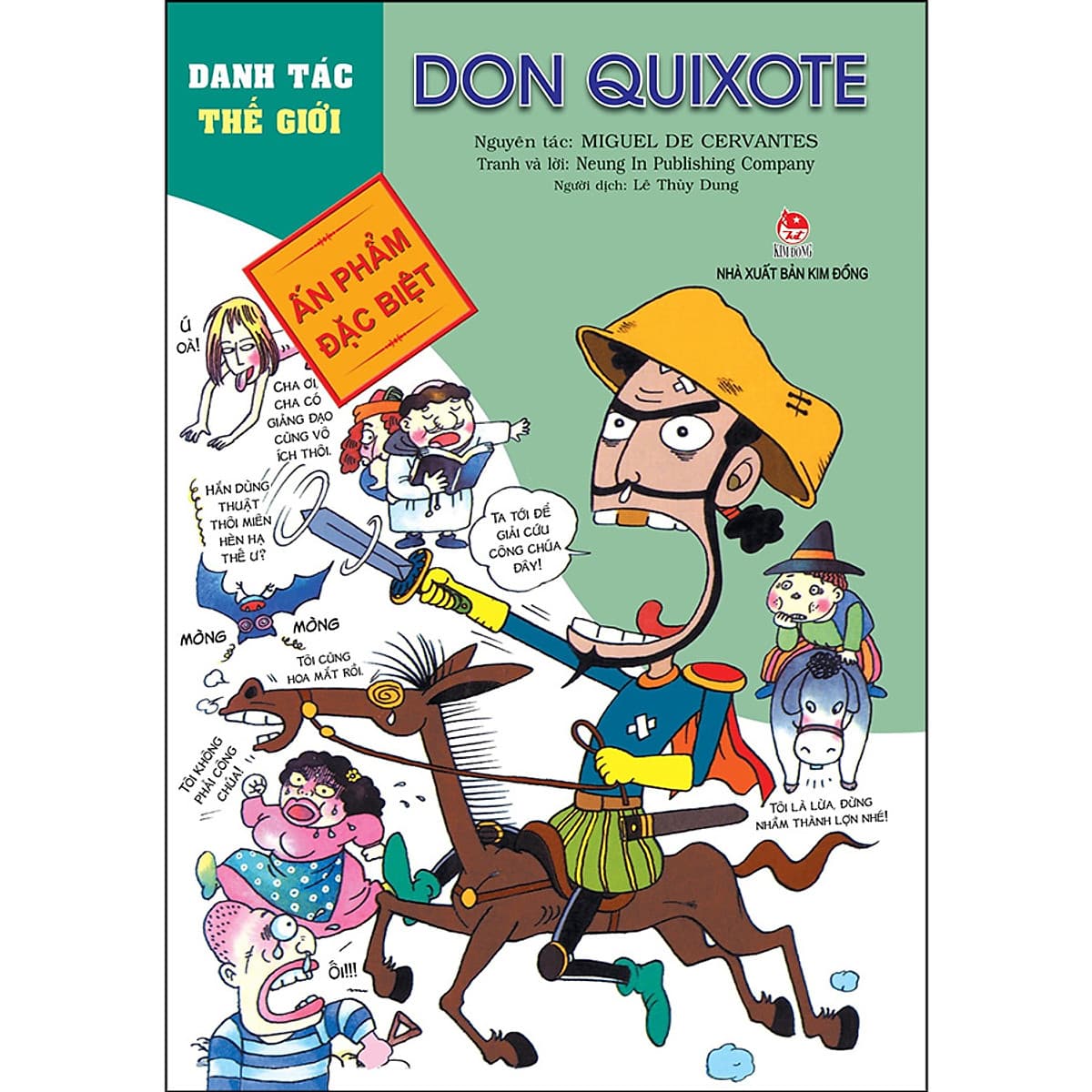 Bìa sách Danh Tác Thế Giới - Don Quixote