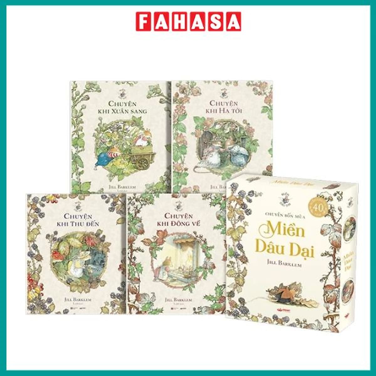 Bìa sách Bộ Chuyện Bốn Mùa "Miền Dâu Dại"