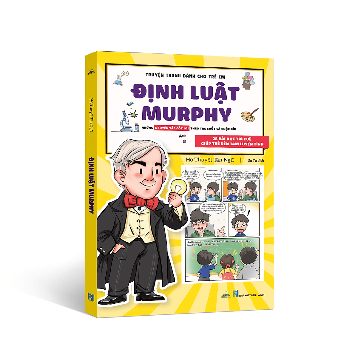 Bìa sách Định Luật Murphy - Những Nguyên Tắc Cốt Lõi Theo Trẻ Suốt Cả Cuộc Đời - Tiên Phong Books