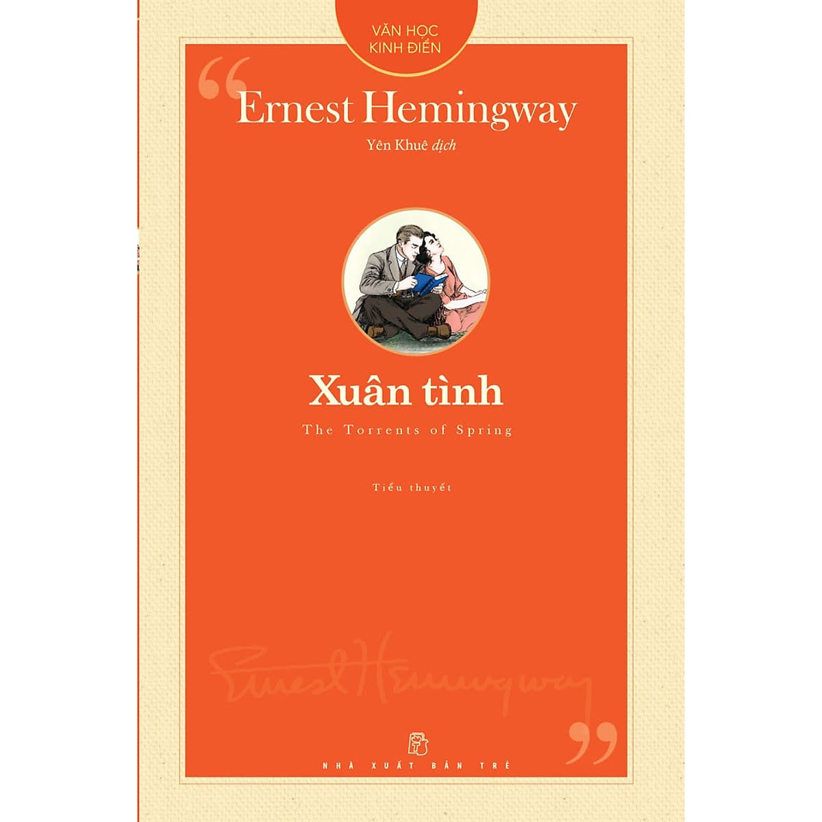 Bìa sách Văn học kinh điển. Xuân tình