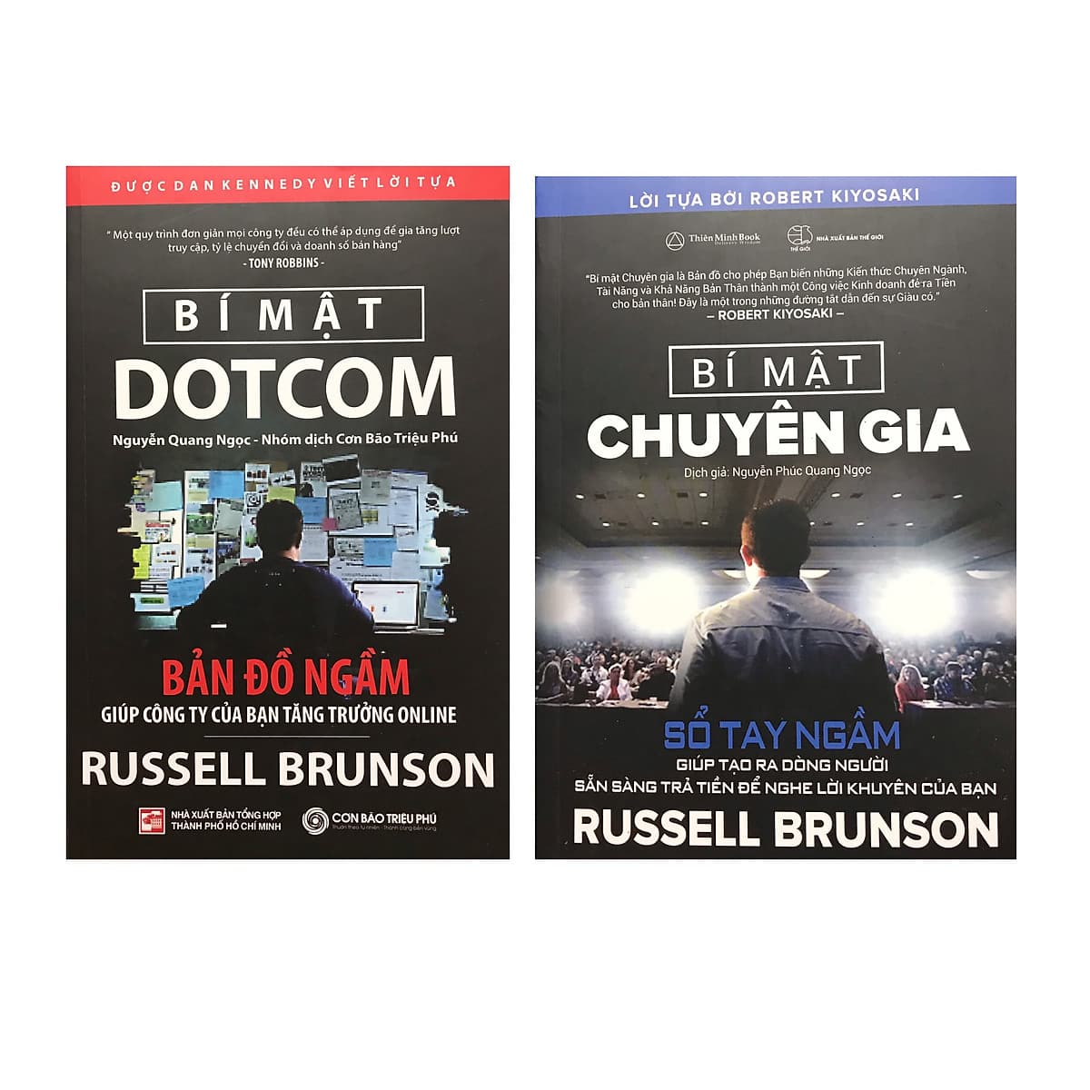 Bìa sách Combo Bí mật Dotcom + Bí mật chuyên gia