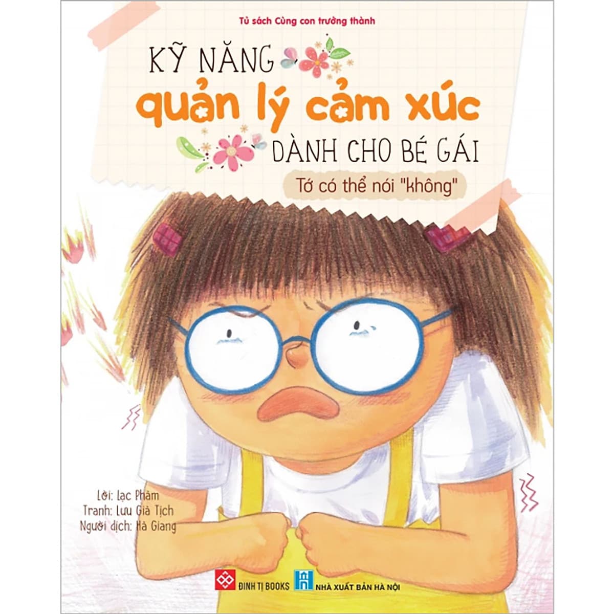 Bìa sách Kỹ Năng Quản Lý Cảm Xúc Dành Cho Bé Gái