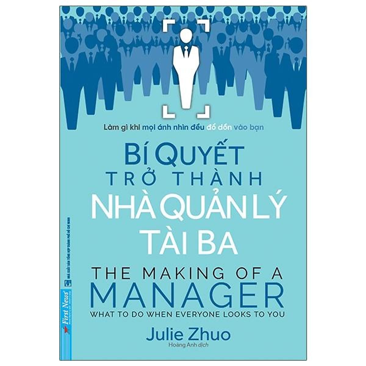 Bìa sách Bí Quyết Trở Thành Nhà Quản Lý Tài Ba