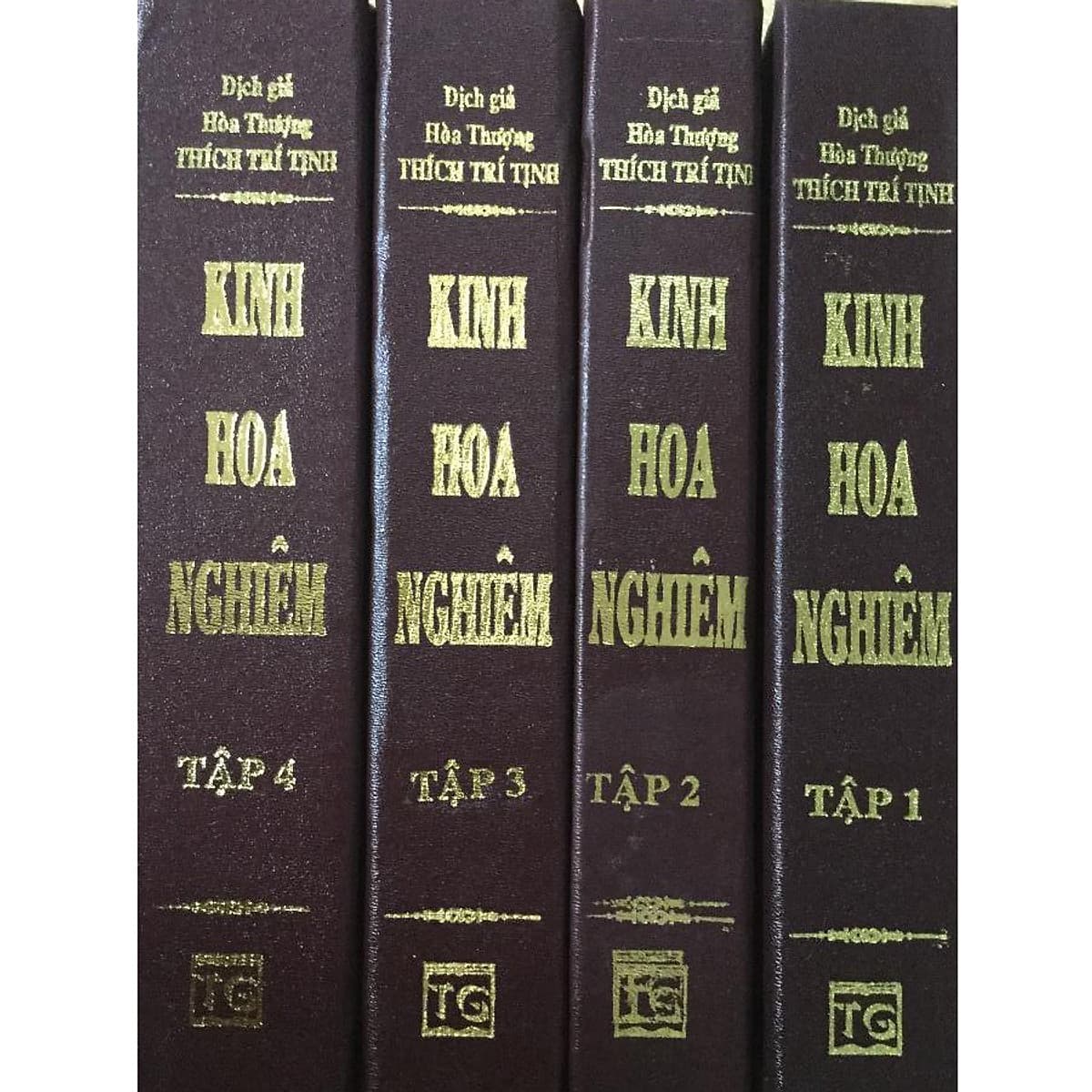 Bìa sách Trọn bộ 4 quyển Kinh Đại Phương Quảng Phật Hoa Nghiêm