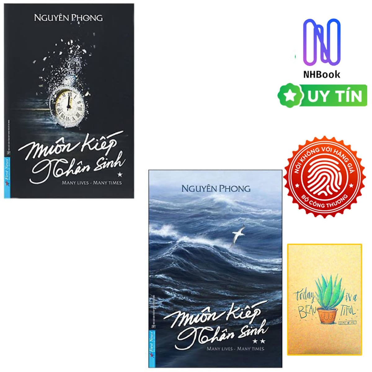 Bìa sách Combo Muôn Kiếp Nhân Sinh - KHỔ LỚN- BỘ 2 TẬP-