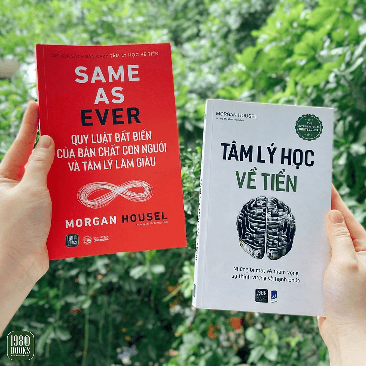 Bìa sách Combo Tâm Lý Học Về Tiền + Same As Ever