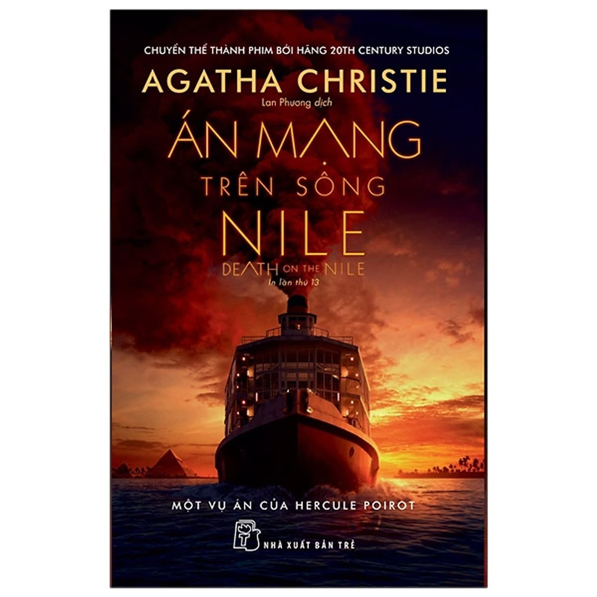 Bìa sách Án mạng trên sông Nile