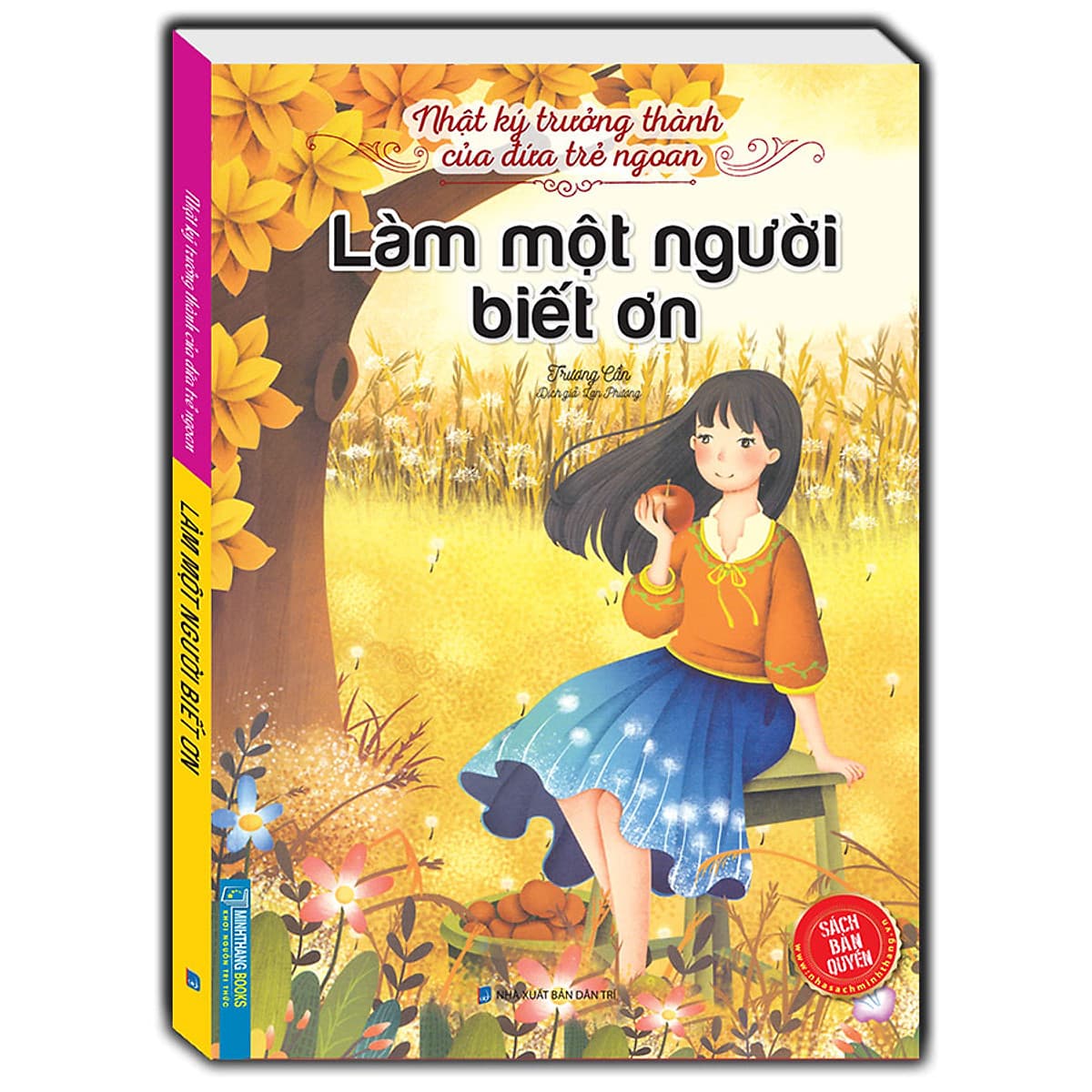 Bìa sách Nhật ký trưởng thành của đứa trẻ ngoan - Làm một người biết ơn