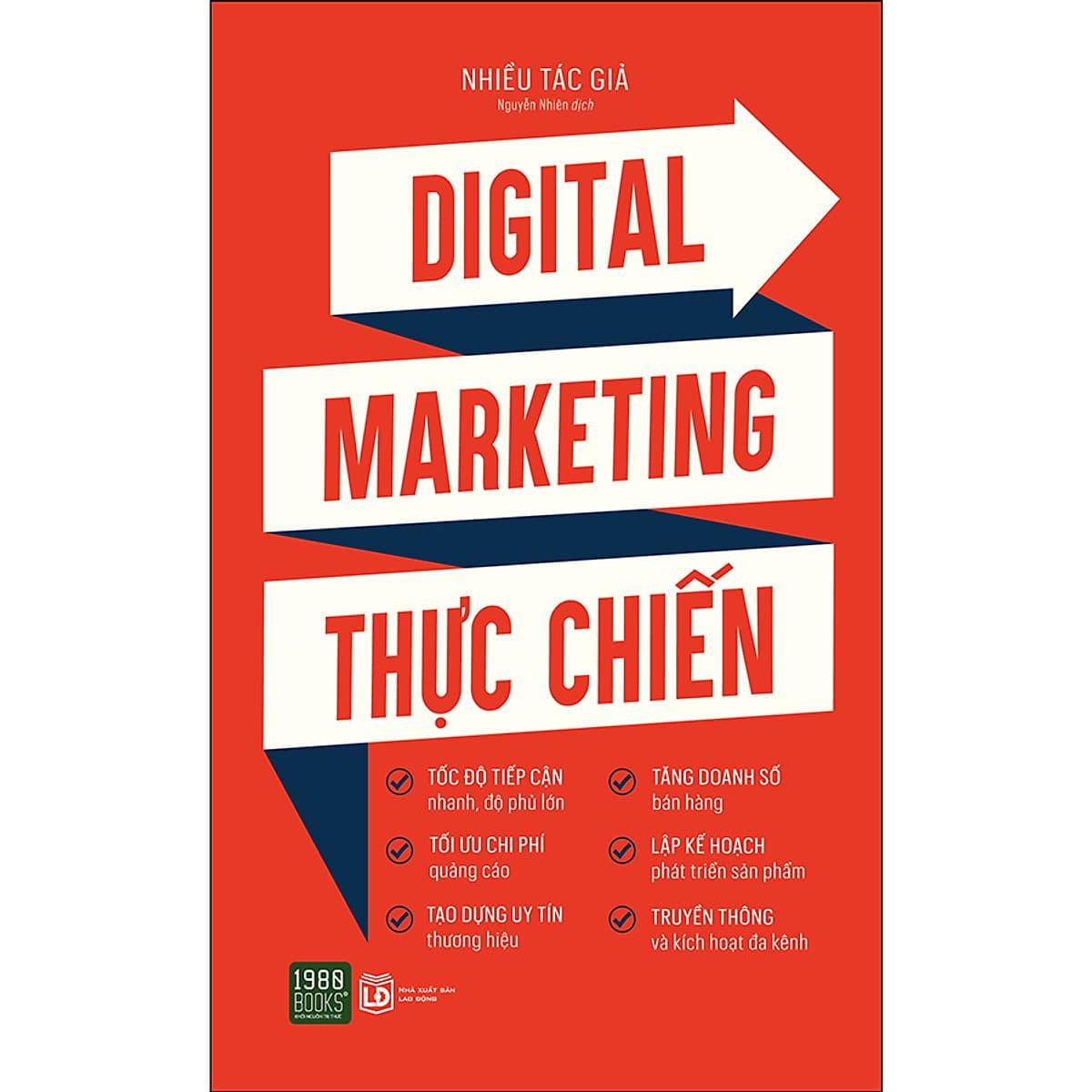 Bìa sách Digital Marketing thực chiến