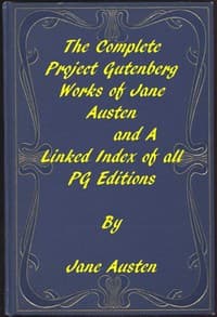 Bìa sách The Complete Project Gutenberg Works of Jane Austen: A Linked Index of all PG Editions of Jane Austen