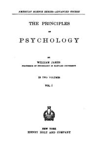 Bìa sách The Principles of Psychology, Volume 1 (of 2)