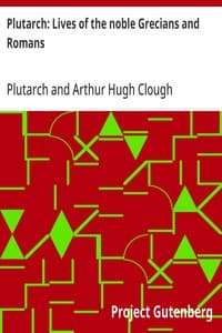 Bìa sách Plutarch: Lives of the noble Grecians and Romans