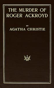 Bìa sách The murder of Roger Ackroyd