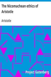 Bìa sách The Nicomachean ethics of Aristotle